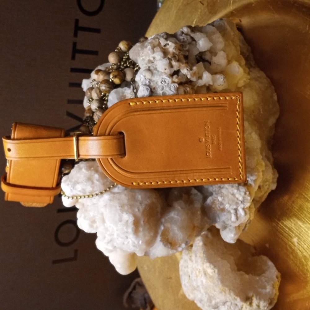 Authentic Louis Vuitton Luggage Tag